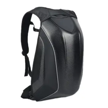 

Men's Motorcycle Hard Case Bag Cycling Backpack Motorcycle Carbon Fiber Racing Backpack Waterproof Touring Luggage Bags Tank Bag