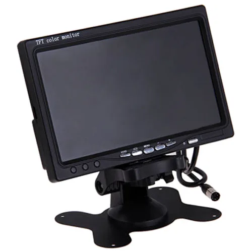 

2018 Auto Car Headrest Monitor 7 Inch Tft Lcd Digital Color Screen Monitor Car Rear View Backup Reverse Camera Dvd Car-styling