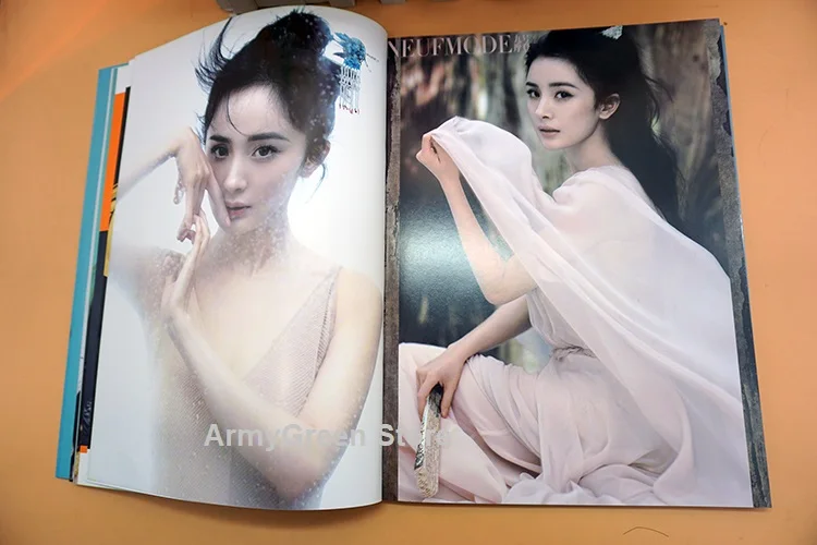 セール中…ヤン・ミー直筆サイン入り2Lサイズ写真…Yang Mi…中国有名女優‥-