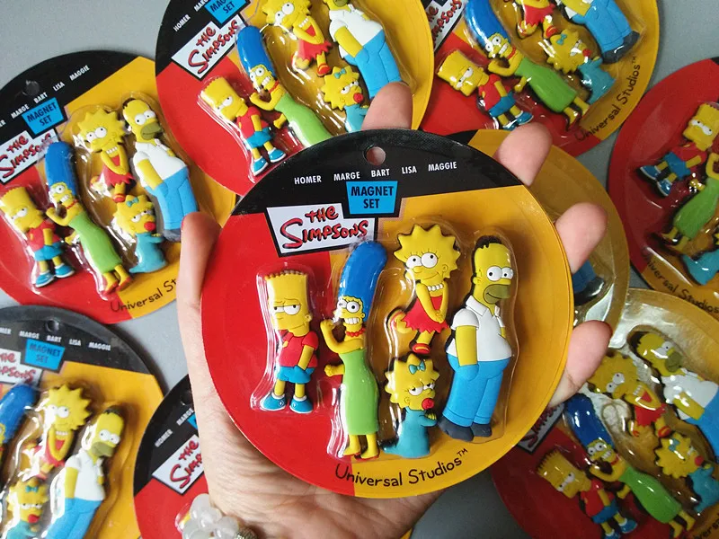 

1set family Magnet Set collection PVC figure toy decoration action figures Brinquedos toys