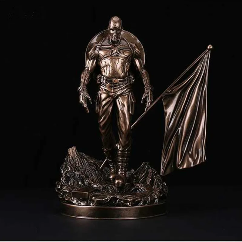 

High Quality Avengers Endgame 1/6 Scale Assembly Full Set Captain America Resin Statue Collection