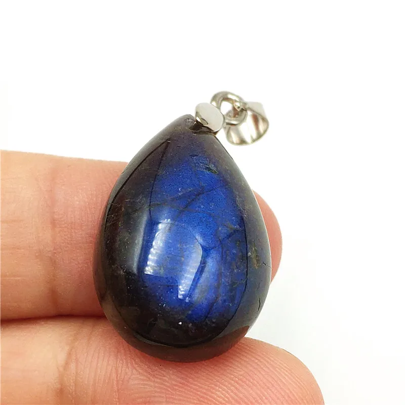 Natural Labradorite Necklace Pendant (4)