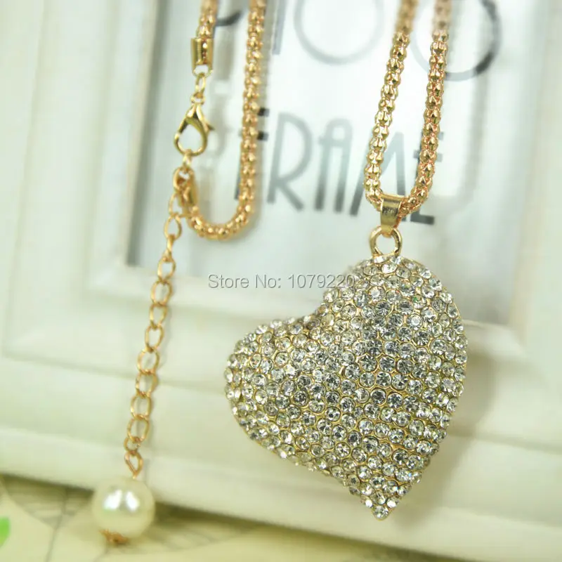 Murah H Cinta Hati Sweater Kalung Fashion Perhiasan Kristal untuk Wanita Panjang Kalung Liontin Berlian Imitasi Rantai Pesta Christma Hadiah Beli H Cinta Hati Sweater Kalung Fashion Perhiasan Kristal untuk Wanita Panjang Kalung Liontin Berlian Imitasi Rantai Pesta Christma Hadiah