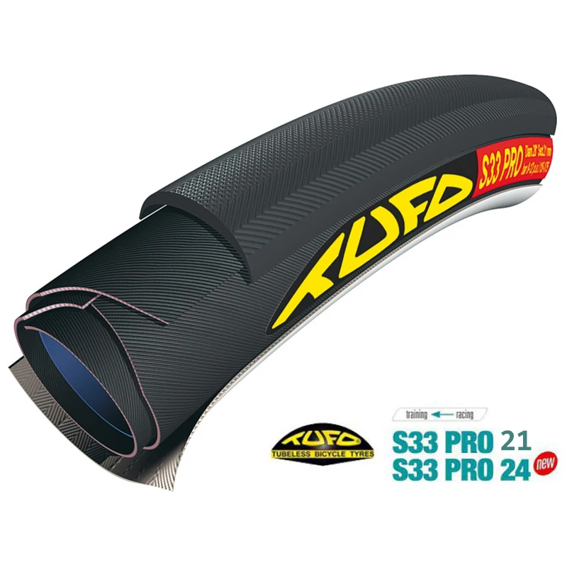 Top TUFO S33 PRO road bike tubular tire 260g 115 175psi bicycle tires ...