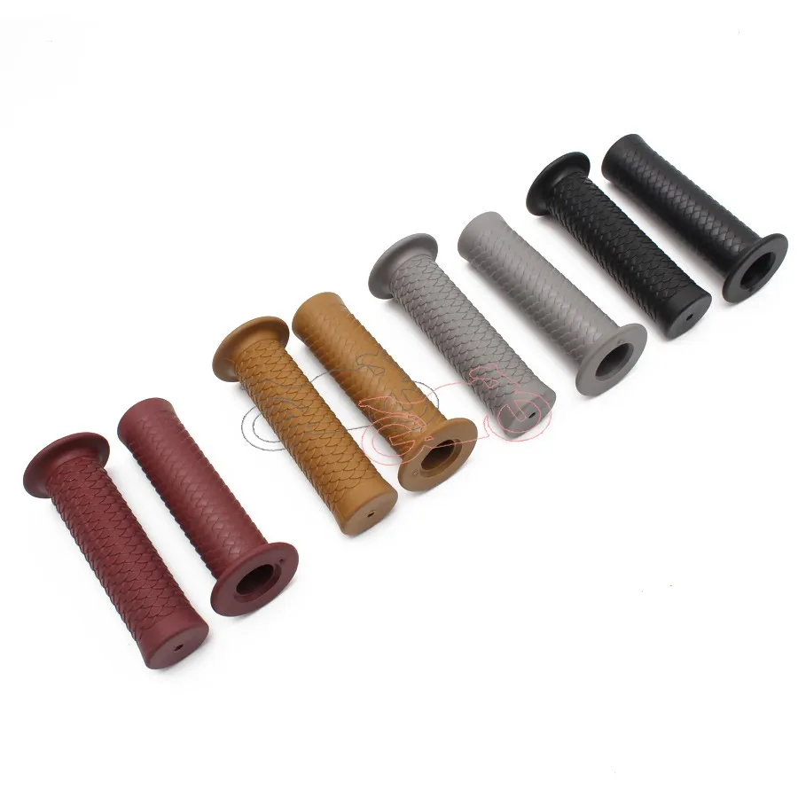 1pair Rubber Motorcycle Assist Bar Ends Nonslip Rubber Handlebar Hand