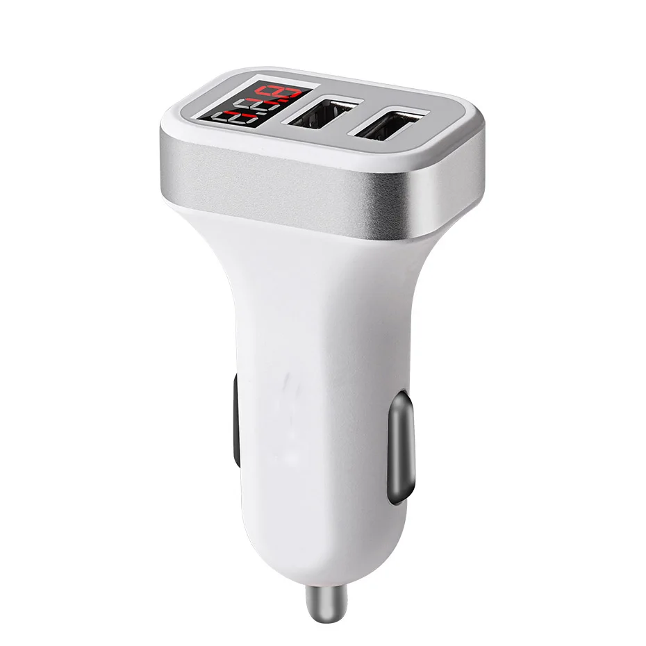 2/3 USB 2.1A/1A автомобиль Стайлинг автомобиля Зарядное устройство телефон для Oukitel K6000