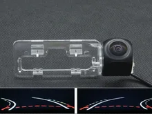 Fisheye Lens 1080P Trajectory Tracks Car Rear view Camera For Geely Emgrand EC718 Sedan 2009 2010 2012 Car Reverse Camera