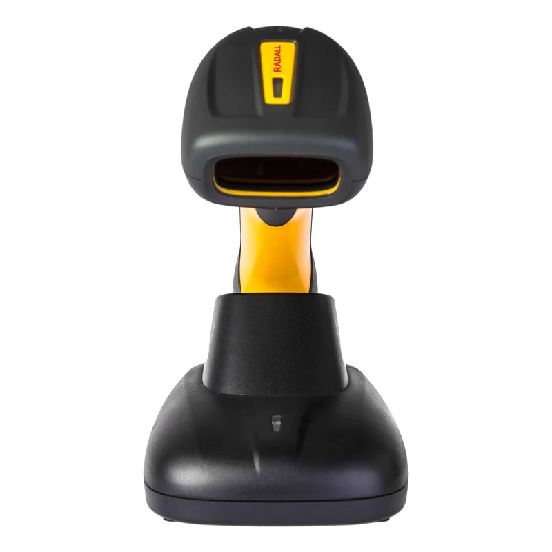 RADALL اللاسلكية المحمولة ماسح الرمز الشريطي بتقنية bluetooth المحمولة للماء IP67 2d فيلم ماسحة سهلة شحن QR كود قارئ RD-1203