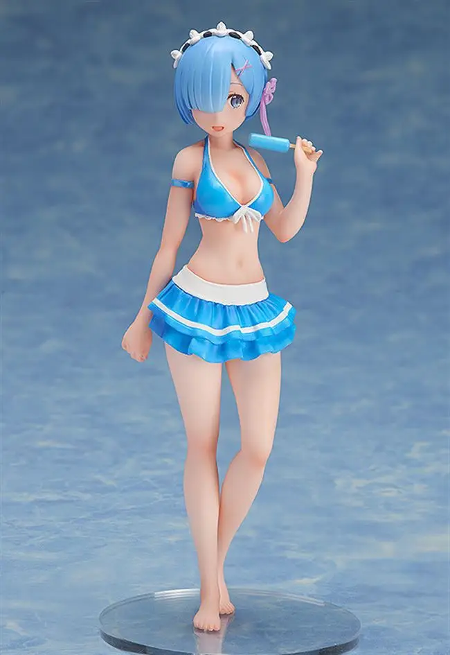 Новый популярный купальник 15 см Re Zero kara Hajimeru Isekai Seikatsu Rem Ram коллекционные экшн