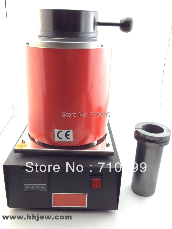 2KG Mini Electric Melting Machine Gold Silver Metal Furnace, Jewelry