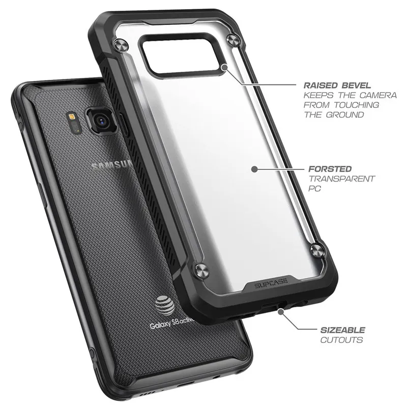 SUP чехол для samsung Galaxy S8Active, 5,8 дюймов, чехол, единорог, жук, серия UB, TPU+ PC, Премиум класс, гибридный защитный прозрачный чехол, чехол