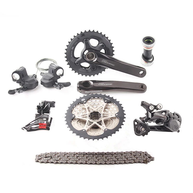 Оригинальный SHIMANO DEORE M6000 2x10 s Скорость 11-42 т MTB горный велосипед аксессуары список