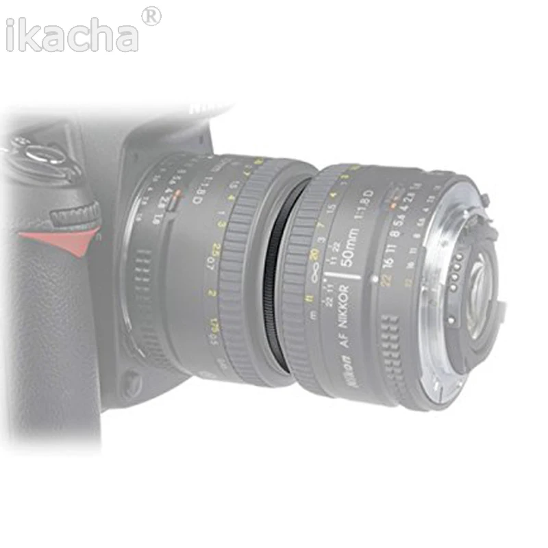 52 мм-62 мм металл НР 52 мм для наружной резьбой 62 мм Макро Объективы для фотоаппаратов Обратный переходное кольцо высокое качество