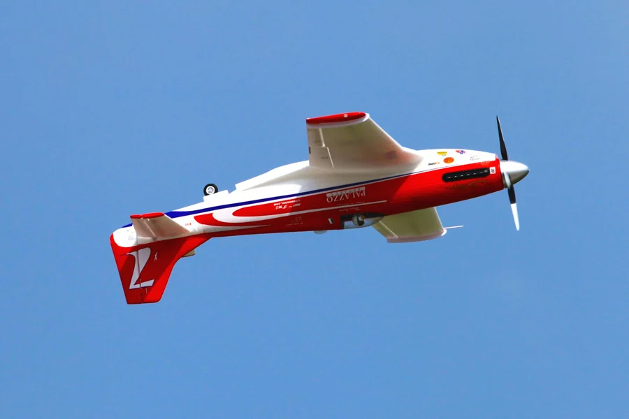 Радиоуправляемый самолет 1100 мм 1 м P 51 P51 Strega 6CH 4S высокоскоростной гоночный