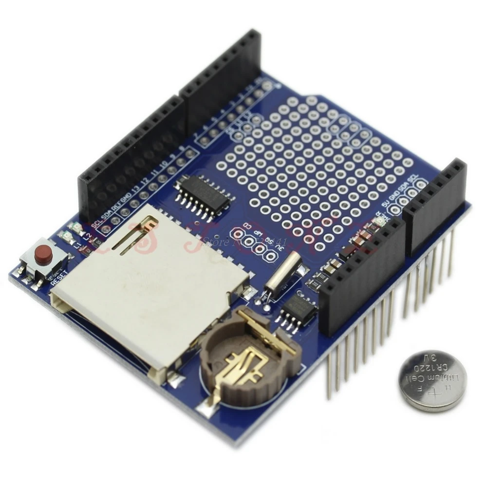 

New Data Logger Module Logging Recorder Shield V1.0 for UNO SD Card Bluetooth Card Module