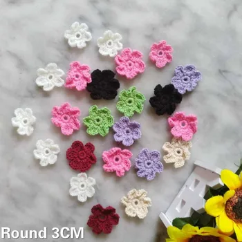 

10PCS Modern Handmade Crochet 3D Flowers Applique Guipure Lace Collar Neckline Trim Wedding Clothes DIY Sewing Accessories