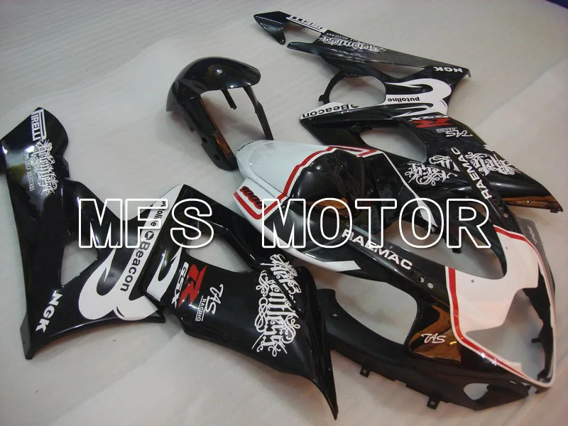 

For Suzuki GSXR 1000 K5 2005 2006 Injection ABS Fairing Kits GSXR1000 K5 05 06 - Beacon - Black/White