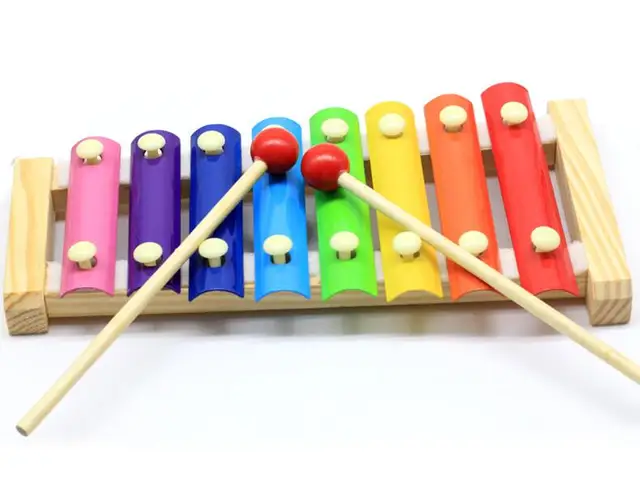Music Instrument Toy Wooden Frame Style Xylophone Children Kids Musical Funny Toys Baby Educational Toys Gifts GYH 3