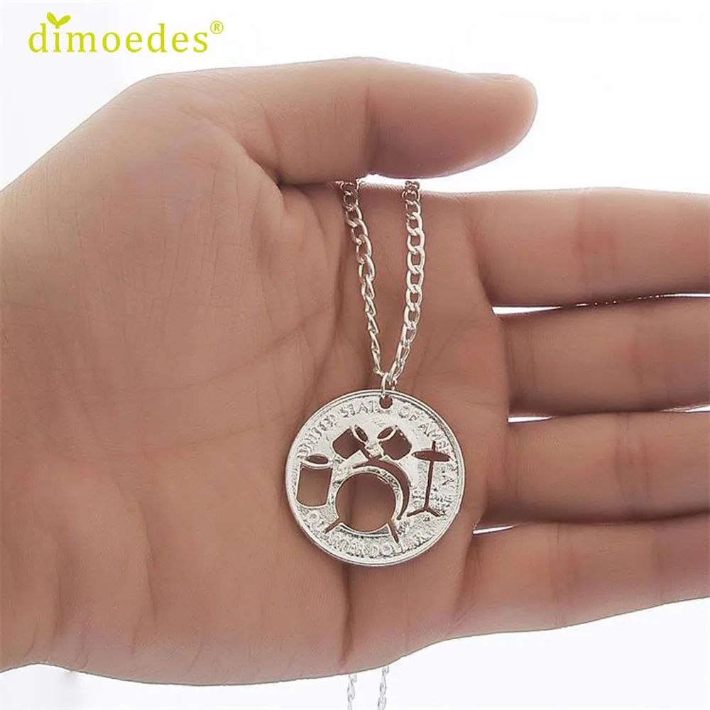 

Gussy Life Wholesale Fashion Alloy Necklace Hollow Drums Feb15