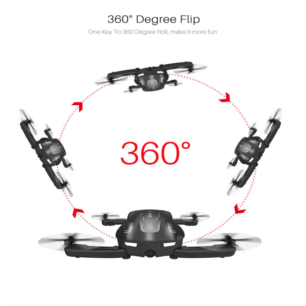 15.Syma Z1 RC mini Drone with Camera Altitude Hold Selfie Drone Follow me Mode WiFi FPV Quadcopter Drones RC Helicopter VS H62 E58