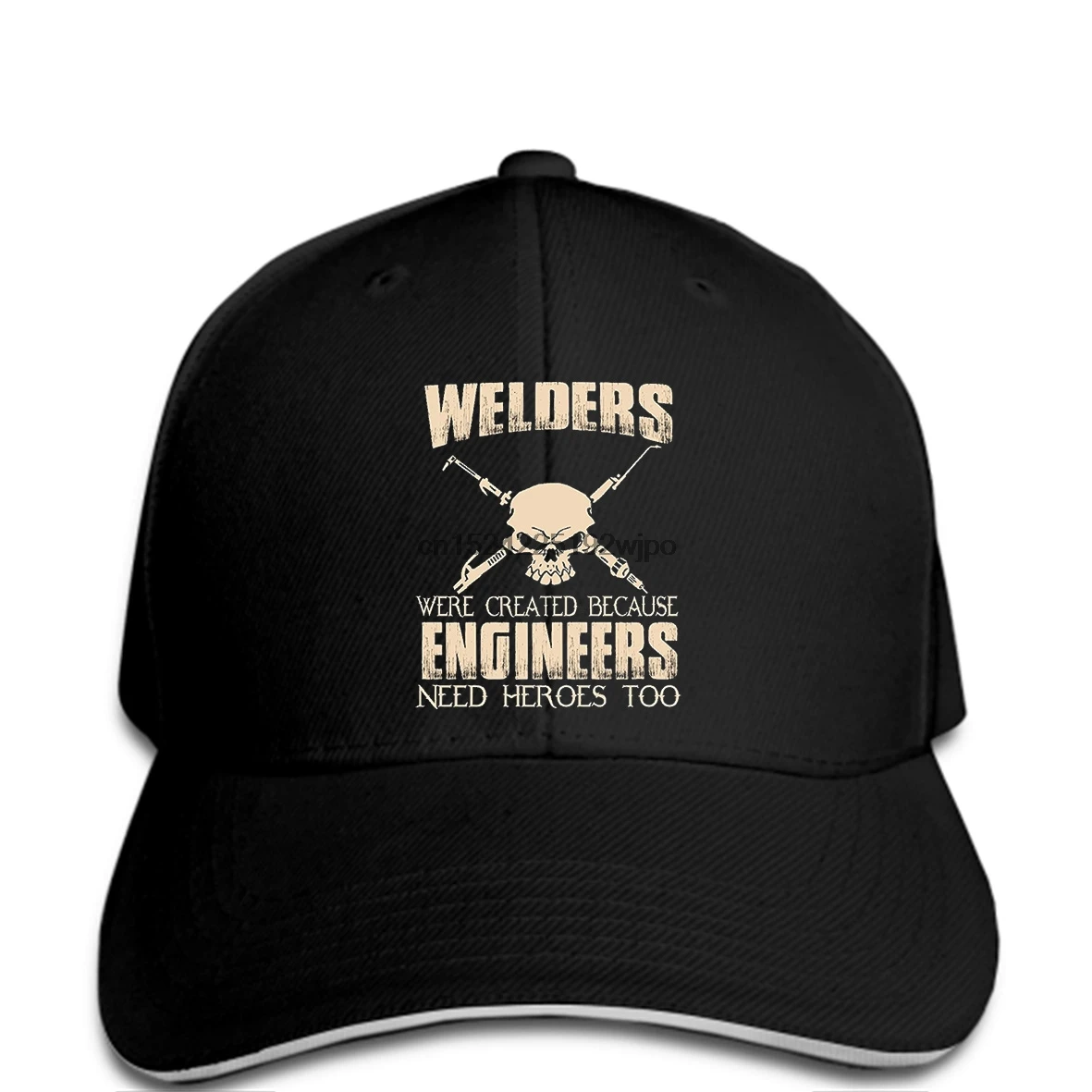 

funny Baseball caps Welders Created 'cause Engineers need Heroes Gifts Mens Design Fashion Summer Casual Fitness