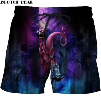 

Monster 3D Print Summer Surfing Beach Shorts Masculino Men Travel Board Shorts Anime Short Quick Vacation Fashion Streetwear