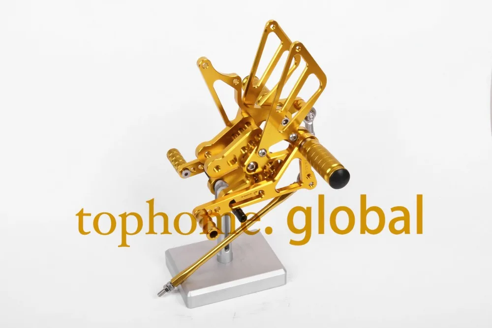 

Free Shipping Motorcycle Golden CNC Rearsets For Suzuki GSXR1000 2007-2008 Foot Pegs Rear Set motorcycle foot pegs