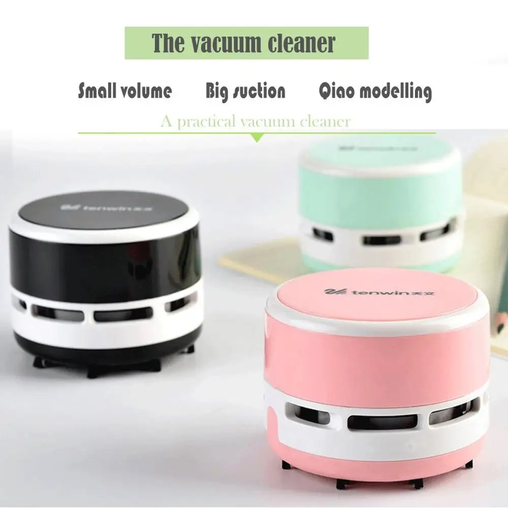 

New Portable Dust Collector Desktop Vacuum Cleaner Small Size Clean Scraps Machine For Notebook Computer Keyboard