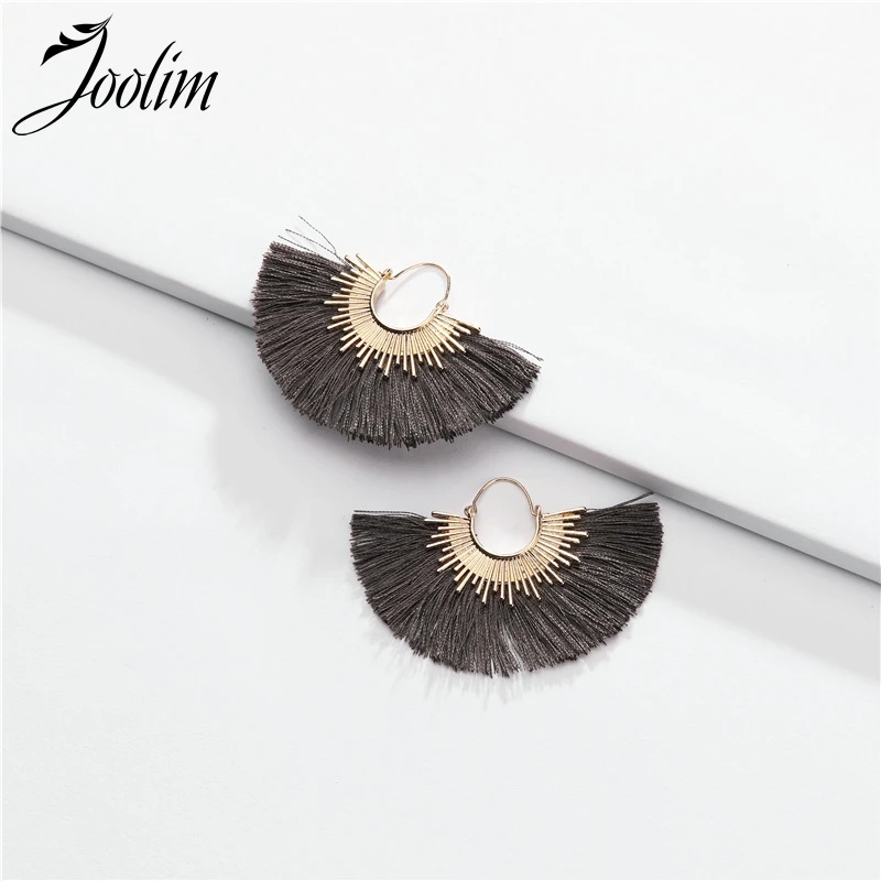 

Joolim Fanned Tassel Hoop Earring Design Earring Wholesale