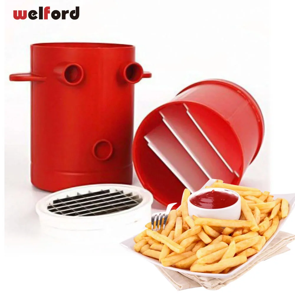 No-Deep-Fry-Copper-2-in-1-Fries-Potatoes-Maker-slicers-French-Fries-Maker-Jiffy-Fries