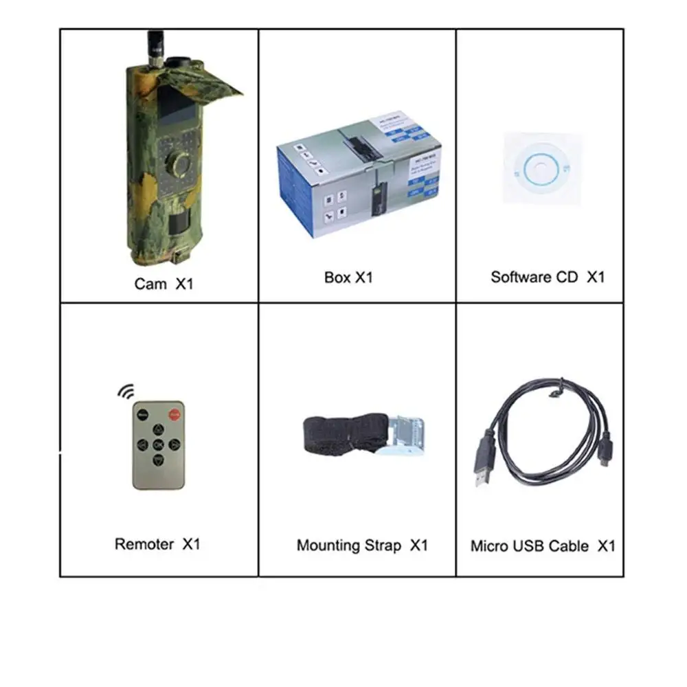 HC-700G Hunting Trail Camera 3G SMS SMTP 16MP HD 1080P IR Infrared Night Vision Wildlife Game Camera Time Lapse 2.0\ HC-700G Hunting Trail Camera 3G SMS SMTP 16MP HD 1080P IR Infrared Night Vision Wildlife Game Camera Time Lapse 2.0\