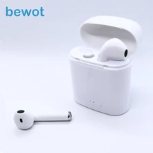 bewot I7S TWS Earbuds True Wireless Bluetooth Double Earphones Twins Earpieces Stereo Music Headset for iPhone Xiaomi Huawei