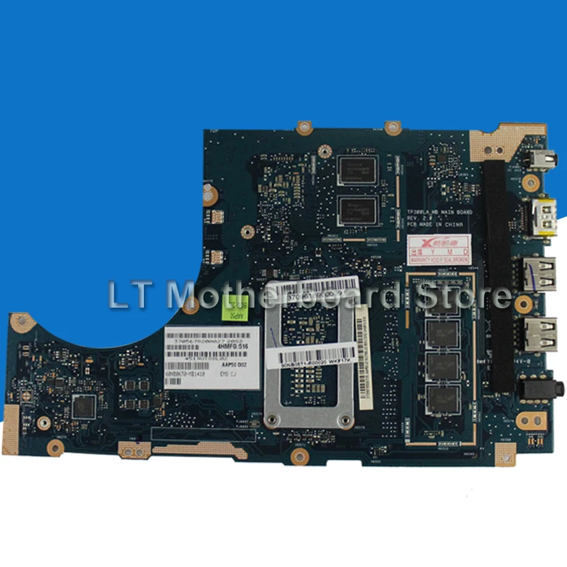 إرسال USB مجلس + TP300LA GM-I7-4510-4G RAM اللوحة الأم ل ASUS Q302L Q302LA TP300L TP300LD TP300Lj دفتر دفتر اللوحة الأم