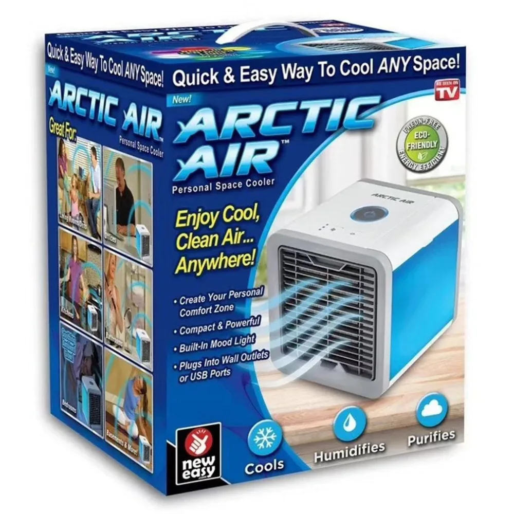 

Air Cooler USB Compact Size Powerful Handy Cooler Table Desktop Fan Cooler Air Conditioning Cooler Fan Household Office