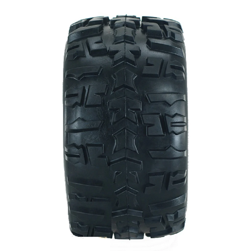 2 Pieces 1/8 Climbing RC Car Truck Wheels Tires for HSP HPI E-MAXX Savage LRP Spare Parts