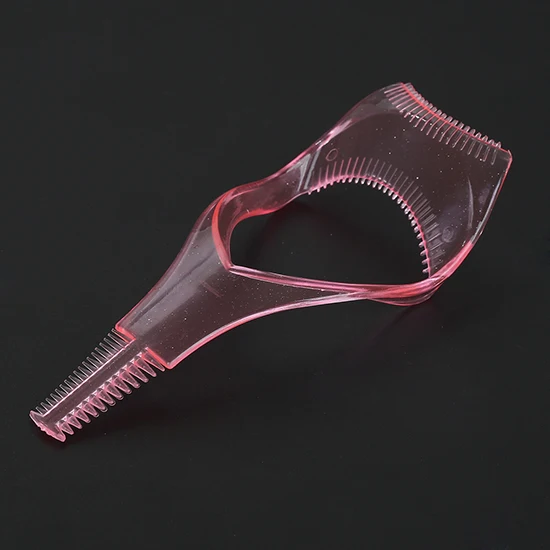 

ELECOOL 3 In 1 Eye Mascara Eyelash Comb Applicator Curler Guide Make Up Card Tool Latest For Women Girls
