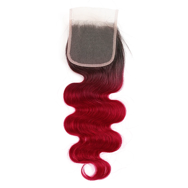 pacotes 3 pacotes de cabelo humano com fechamento não remy