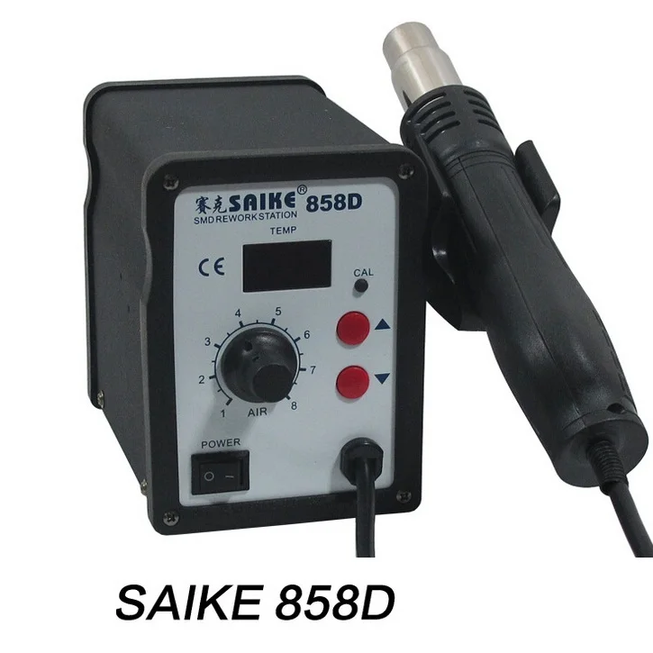 

Saike 858D SWD rework station Hot air gun 700W 220V or 110V