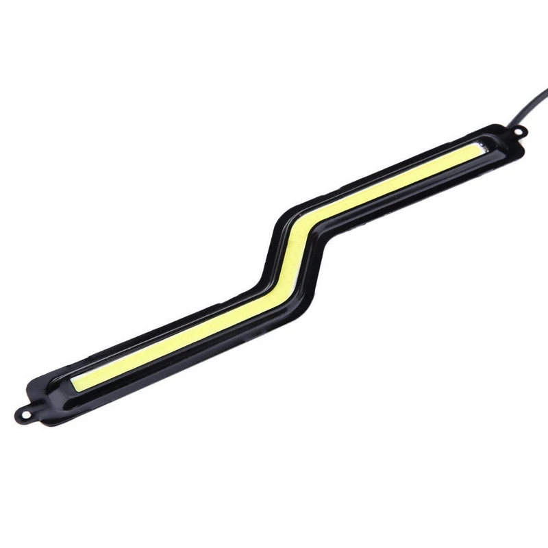 2pcs/set 12V COB LED Car DRL Driving Daytime Running Fog Light Waterproof