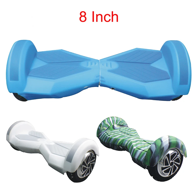 

Electric Scooter Silicone Case Protector Waterproof For 8" Hover Board Oxboard 2 Wheels Self Balance Scooter Skateboard Shell