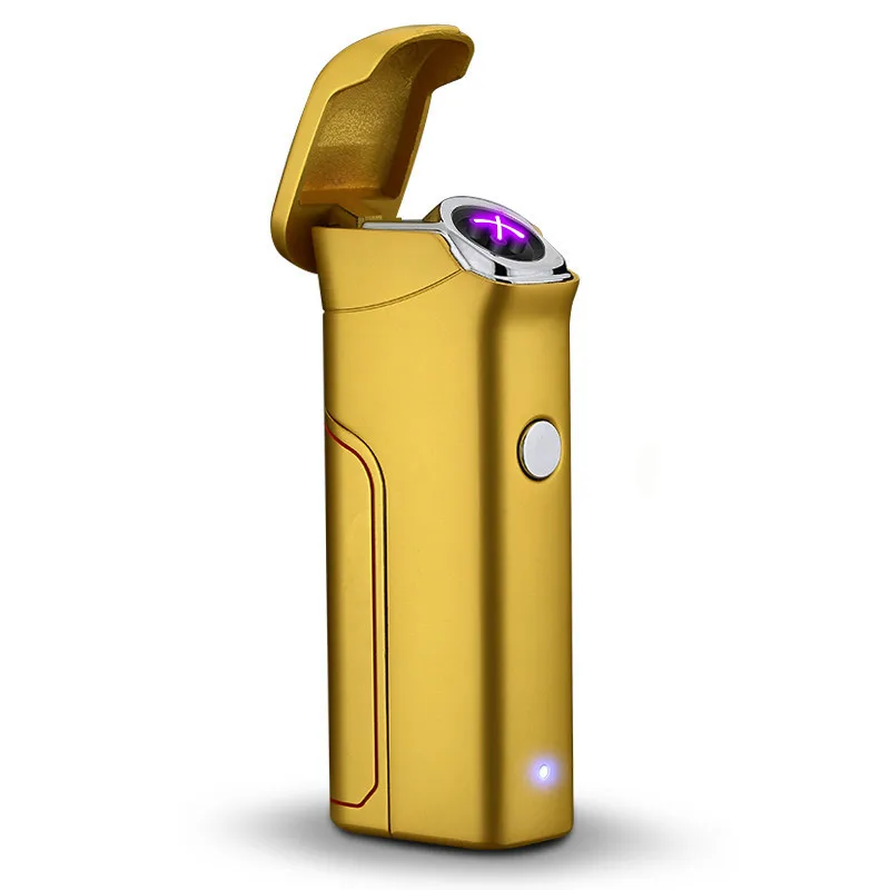 Usb зарядка дуговая зажигалка USB ветрозащитная индивидуальная Электронная для