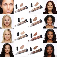 12 cores corretivo líquido maquiagem 10g(0.35oz) olho círculos escuros creme rosto corrector à prova dwaterproof água fundação líquido cosméticos