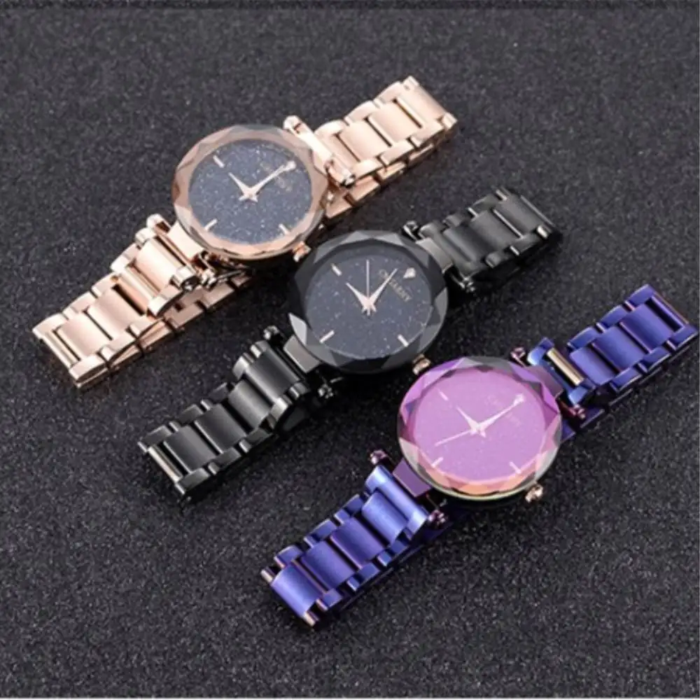 Cagarny Luxury Brand Starry Sky Women TOP Watch Quartz Wristwatch Ladies Crystal Wristatch Purple Montre Femme Relogio Feminino Cagarny Luxury Brand Starry Sky Women TOP Watch Quartz Wristwatch Ladies Crystal Wristatch Purple Montre Femme Relogio Feminino