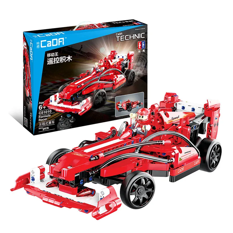

Technic Series Remote Control Formula One Racing Car Building Blocks DIY Toy Compatible LegoINGLYS Educational Toy 317 Pcs