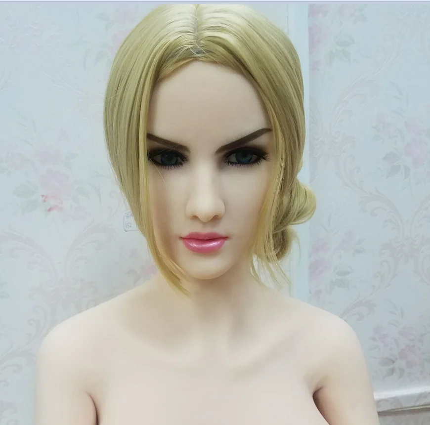 Aliexpress.com : Buy #104 silicone sex doll head adult doll accessory real doll heads for oral ...