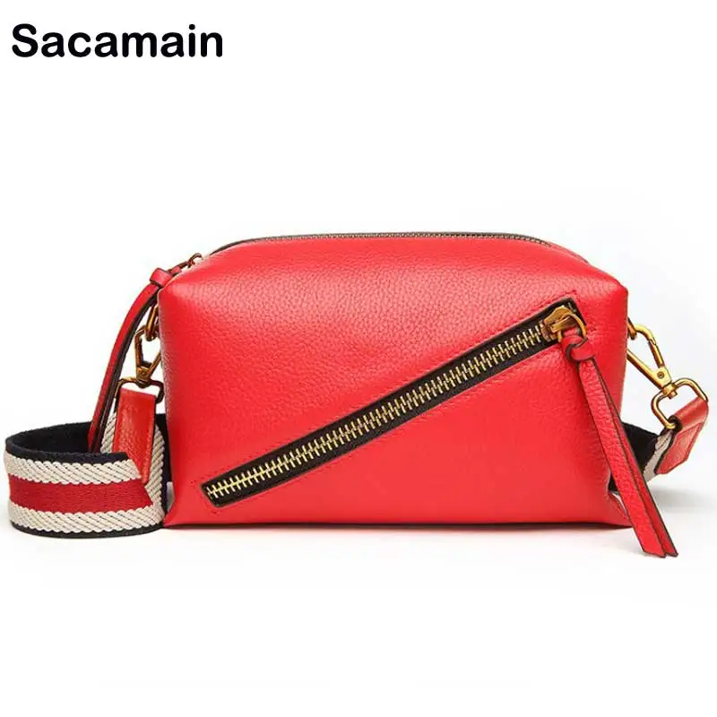 

Messenger Bag Women Shoulder Genuine Leather Bag Women Leather Bag Shoulder Crossbody Bags For Women 2018 Cheap Price Luxe