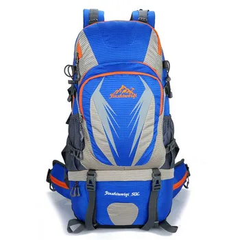 

Hot Large 50L Outdoor Backpack Unisex Travel Multi-purpose Climbing Backpacks Hiking Big Capacity Rucksacks Camping Bag S438