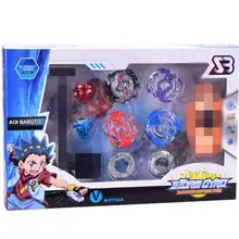 4 шт. Fusion Металл волчок взрыв набор оригинальная коробка волчок для продажи дети атака Игрушки для мальчиков рождественские подарки