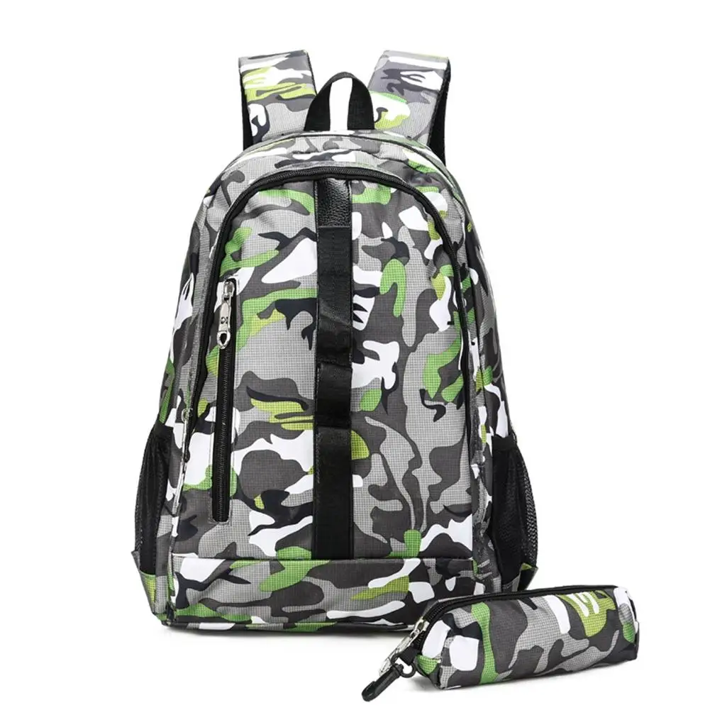 green Studente Scuola Color 2 Sacchetto Zaino Estivo Camouflage blue orange Trekkingtraveling Red Per Zainetto Color Color Capienza Campeggio Pz Escursioni Grande Di Color Le Dello 1vqzxwPBr1