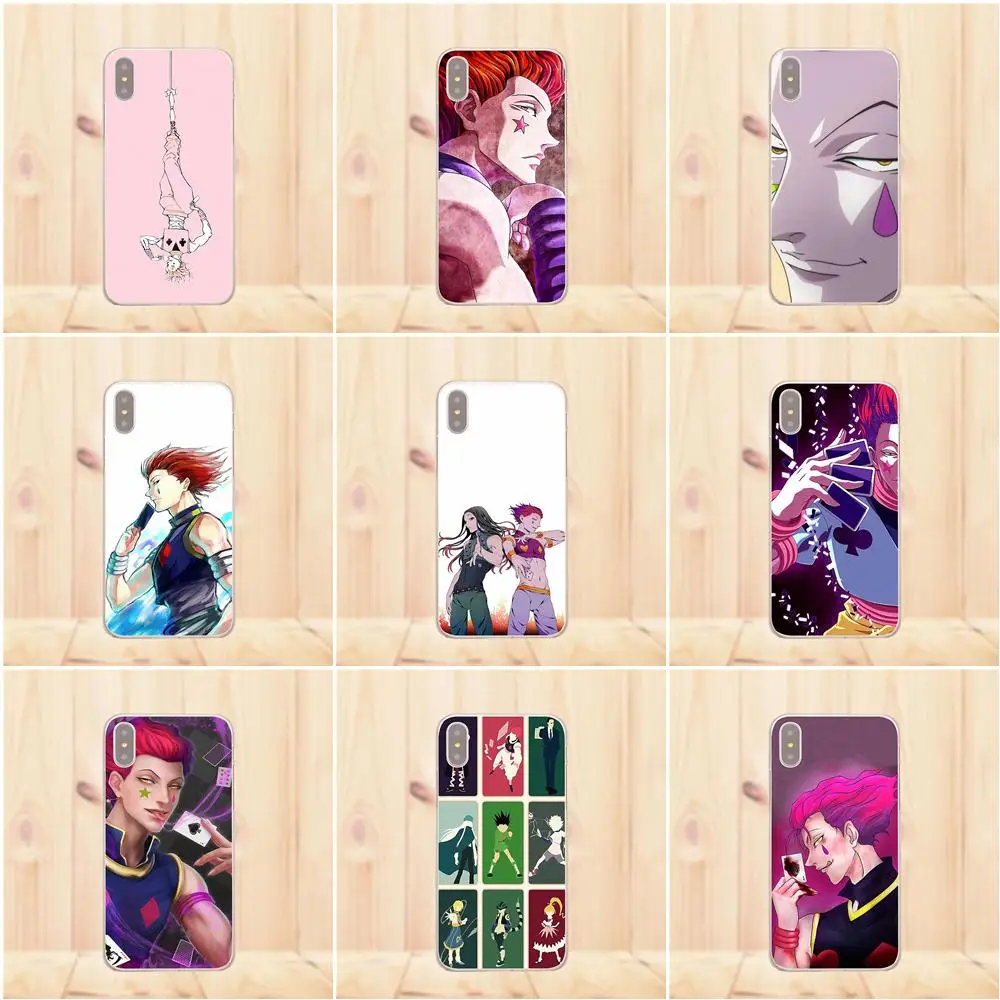 

Perciron Hisoka Hunter X For Apple iPhone X 4 4S 5 5C SE 6 6S 7 8 Plus For LG G3 G4 G5 G6 K4 K7 K8 K10 V10 V20 Soft TPU Fashion